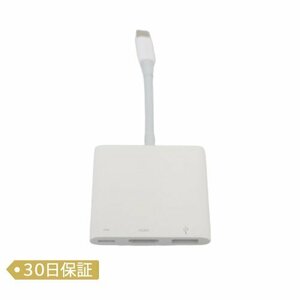 ☆1円スタート/Apple USB-C デジタルAV マルチポートアダプタ/MUF82ZA/A/中古【A】