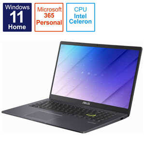 ASUS エイスース ノートパソコン スターブラック (15.6型/Windows11 S/intel Celeron/メモリ：4GB/eMMC：128GB)の画像1