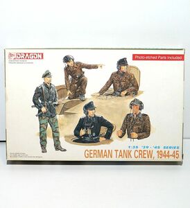 ドラゴン 1/35 ドイツ武装親衛隊 戦車兵 タンククルー 1944-45 WWⅡ 6014 ヘッドフォン エッチング プラモデル フィギュア ミリタリー 模型