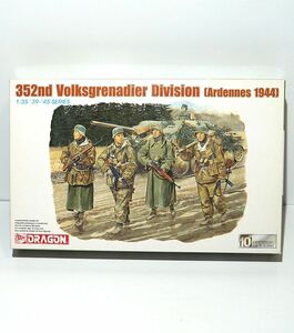 ドラゴン 1/35 ドイツ軍 第352国民擲弾兵師団 アルデンヌ 1944 WWⅡ 6169 冬季装備 突撃銃 プラモデル フィギュア ジオラマ ミリタリー