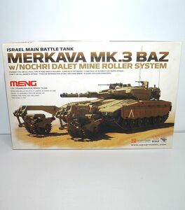 モンモデル 1/35 TS-005 メルカバ Mk.3 バズ w/Nochri Dalet マインローラー付 IDF イスラエル 地雷処理戦車 プラモデル ミリタリー 模型