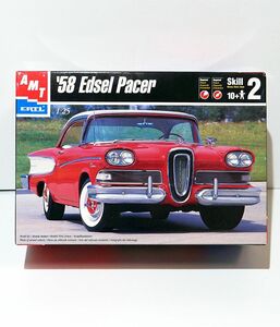 AMT 1/25 '58 Edsel Pacer 30032 Ford Ed Celpacer American Car Classic Vintage Amepra Пластическая модель непопулярный автомобиль Premier Premier