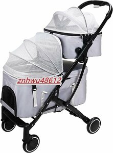  pet Cart folding small size dog many head medium sized dog pet buggy Cart dog for against surface type buggy withstand load 20kg