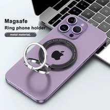 スマホリングマグネットMagsafeスマホ落下防止スマホリングホルダー iPhone 15/14/13/12シリーズ　ブルー_画像3