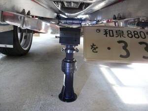  trailer jack simple storage parking hour assistance all-purpose light weight resin made stand vehicle height adjustment function memory tight * Max MAX Japan Solex 