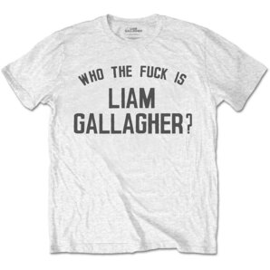 ★リアム ギャラガー Tシャツ Liam Gallagher Who the Fuck… L 正規品! oasis blur paul weller Brit popの画像1