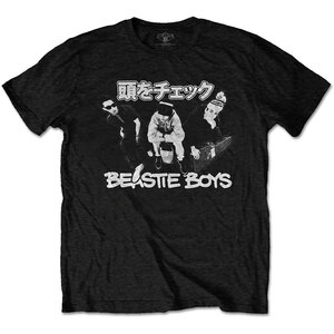 ★ビースティー ボーイズ Tシャツ Beastie Boys CHECK YOUR HEAD JAPANESE 黒 M 正規品 def jam