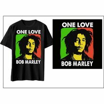 ★ボブ マーリー Tシャツ Bob Marley ONE LOVE 黒 M 正規品 reggae レゲエ jamaica ワンラブ_画像1