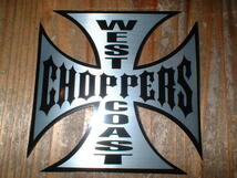 ★ウェスト コースト チョッパーズ ステッカー 3inc 正規品 West Coast Choppers_画像3