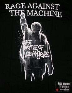 ★レイジ アゲインスト ザ マシーン Tシャツ Battle of Los Angeles 正規品 L 新品 Rage Against The Machine