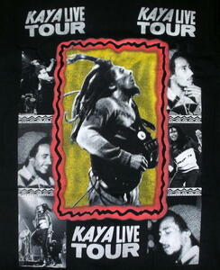 ★ボブ マーリー Tシャツ Bob Marley KAYA WORLD TOUR - L 正規品 レゲエ jamaica