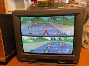 希少☆SHARP スーパーファミコン内蔵テレビ(21G－SF1) 動作一部確認済み