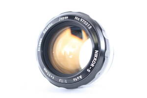 ★極美品★ニコン NIKON NIKKOR-S AUTO 55mm F1.2 ★動作OK★#F384