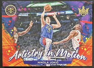 Nikola Jokic 2023-24 Court Kings Artistry In Motion Insert Nuggets ヨキッチ Panini NBA