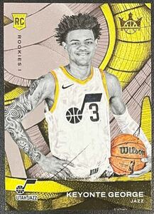 Keyonte George 2023-24 Court Kings RC Level 1 Rookie Card ルーキーカード Utah Jazz ユタジャズ Panini NBA