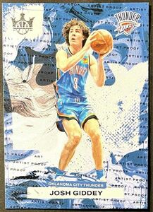 Josh Giddy 2023-24 Court Kings Artist Proof SP Parallel OKC Thunder Panini NBA