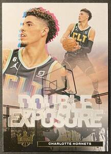 Lamelo Ball 2023-24 Court Kings Double Exposure Insert Hornets ラメロ ボール Panini NBA