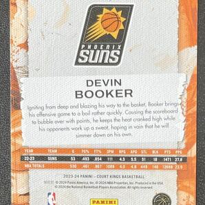 Devin Booker 2023-24 Court Kings Suns Panini NBAの画像2