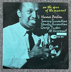 【オリジナル/美品】『 On The Spur Of The Moment 』 Horace Parlan Stanley Turrentine ホレス・パーラン スタンリー・タレンタイン