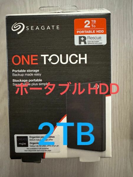 Seagate One Touch HDD 2TB