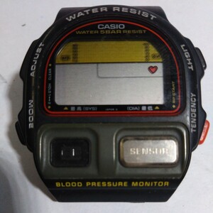 CASIO カシオ 腕時計BP-100 BLOOD PRESSURE MONITOR 血圧ウォッチャー WATER RESISTANT　固定送料価格 2000 現状品