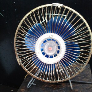  Showa Retro античный Hori e вентилятор .. способ Vintage маленький размер 
