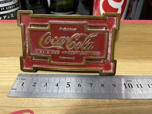 ★Coca-Cola Coke コカコーラグッズ ビンテージ雑貨 ベルトバックル