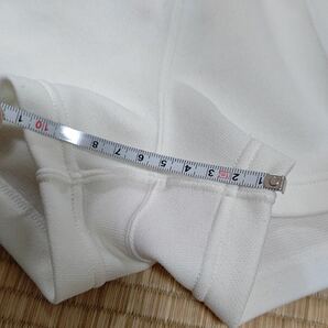 スクールユニ ニット短パン 体操服ショートパンツ 白（アイボリー） サイズ140 #6660Aの画像4