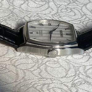 超美品 SEIKO/セイコー PRESAGEプレザージュ SARY111 自動巻き腕時計/ホワイト文字盤/スケルトン/元箱有り 稼働品 オートマチック トノー型の画像7