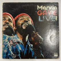 Marvin Gaye Live ! LP (1974 Oakland LIVE / 「Let's Get It On」、「What's Going On」収録_画像1