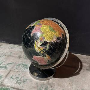 【Vintgae】~1960s Black Ocean Globe ブラックオーシャングローブ 地球儀 黒い海 世界地図 マップ ヴィンテージ アンティーク