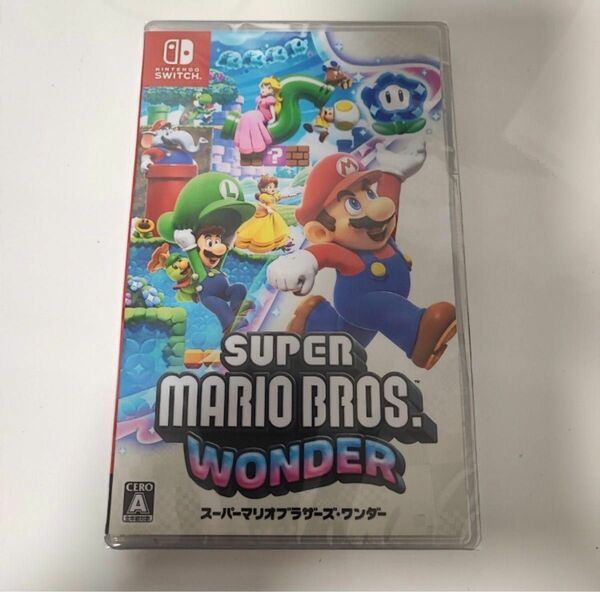 新品未開封　スーパーマリオブラザーズ ワンダー Switch スイッチ 任天堂 Nintendo WONDER ソフト カセット