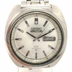 SEIKO セイコー 5 ACTUS アクタス 6106-7440 自動巻 アナログ／デイデイト／稼働中／現状品☆１円～ の画像1