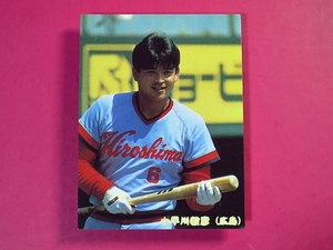 カルビー_プロ野球カード_広島_1985_164_小早川毅彦