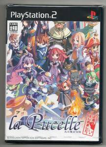 未開封!! 「PS2 ラ・ピュセル 光の聖女伝説 2週目はじめました。」プレイステーション2ソフト