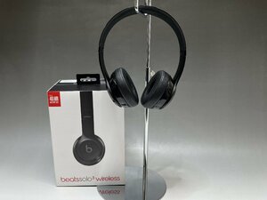 極美品 定価17,000円 Beats by Dr.Dre Solo3 Bluetooth ワイヤレスヘッドホン MNEN2PA/A ブラック ビーツバイドクタードレー ヘッドフォン