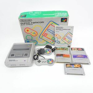 tyom 1168-1 703 repeated nintendo Nintendo Super Famicom body box attaching operation not yet verification junk treatment soft attaching present condition goods Hsu fami