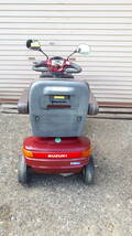 スズキ セニアカーET4Dシニアカー 電動車椅子 電池交換予定 引き取りで_画像4