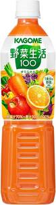  basket me vegetable life 100 originals mart PET 720ml×15ps.