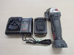 KYOCERA/RYOBI 18Vディスクグラインダ DG1810 中古 充電器バッテリー付属