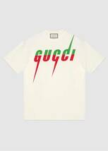 GUCCI ブレード プリント Tシャツ　ロゴ　魔裟斗着用_画像1