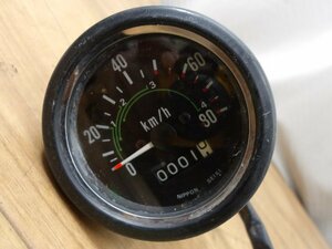 中古現状入庫パーツ　ホンダ社製　ダックス５０等希少８０KM純正メーター針動きます。