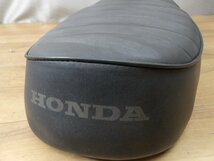 中古現状入庫　ホンダ旧車用ダブルシート　ジャンク　検索CB250CD250CL250_画像7