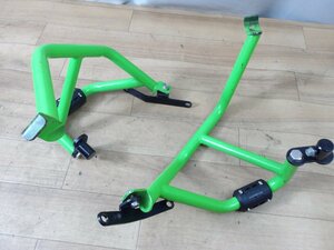 中古現状入庫　NINJA400 FAUVISM社製エンジンガード【EX400G-A122371取り外し】結構きれいです。