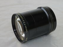 【カメラ】　キャノン　古い レンズ？　Canon　F.S.S-Color LENS　135mm 1:1.7　プロジェクター用？ レンズ　現状ジャンク扱い品_画像1