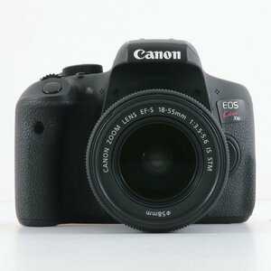 1円～ Canon キヤノン デジタル一眼カメラ EOS Kiss X8i / EF-S 18-55mm IS STM　※チャージャー・バッテリーパックなし　【動作未確認品】