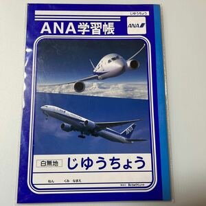 【非売品】ANA　学習帳　じゆうちょう　機内配布品　全日空　2024