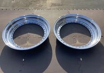 BBS 16inch 2.5J 社外 アウターリップ 2枚 BBS RS 1.5×16 outer lips for sale_画像1