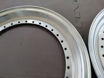 BBS 16inch 1.0J 純正アウターリップ 2枚 1.0×16 BBS RS outer lips for sale_画像8