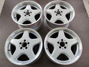 18inch R129 AMG 18x8 1/2J×18H2ET25 2本 9 1/2J×18H2ET23 2本 pcd 5×112 ハブ径65.5mm MADE IN BELGIUM